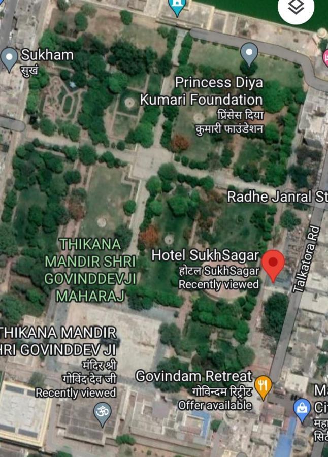 Sukh Sagar Hotel Jaipur Eksteriør billede